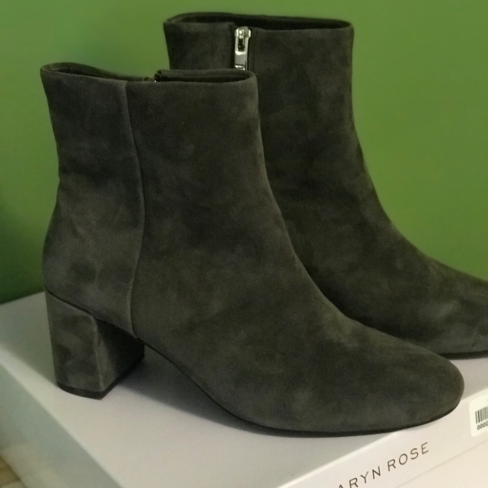 Suede Booties
